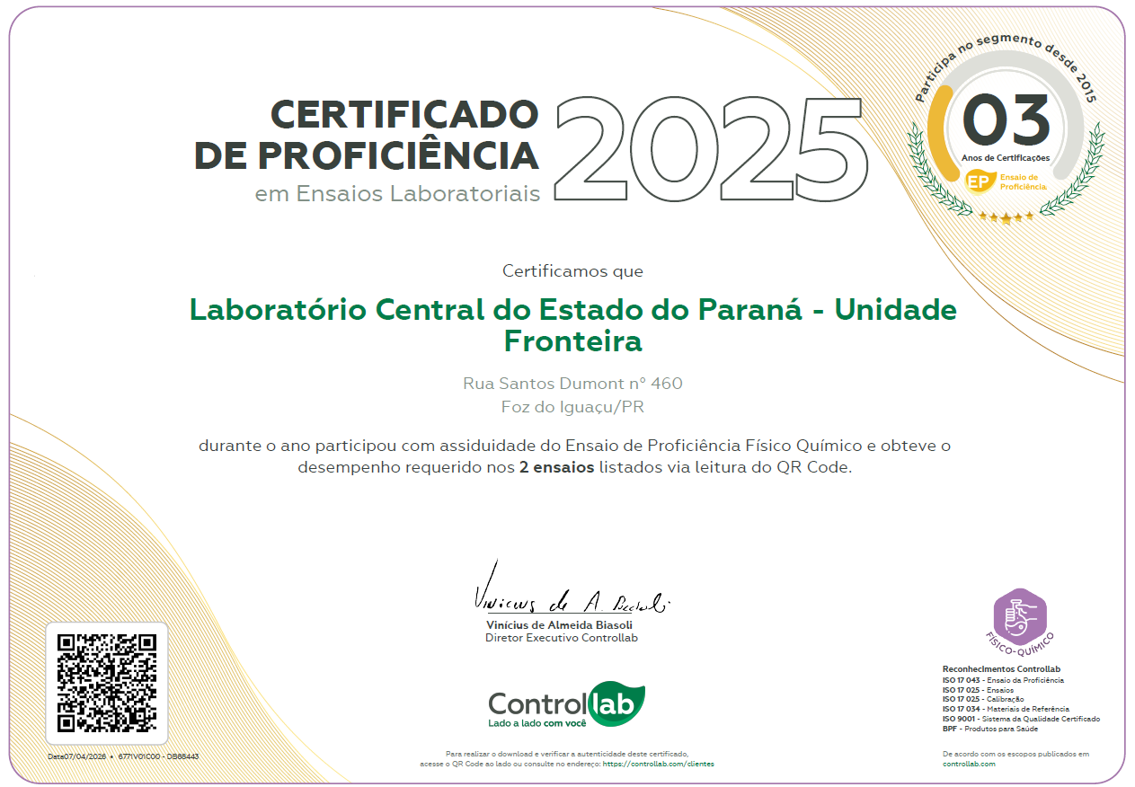 CONTROLLAB UF FQ 2025